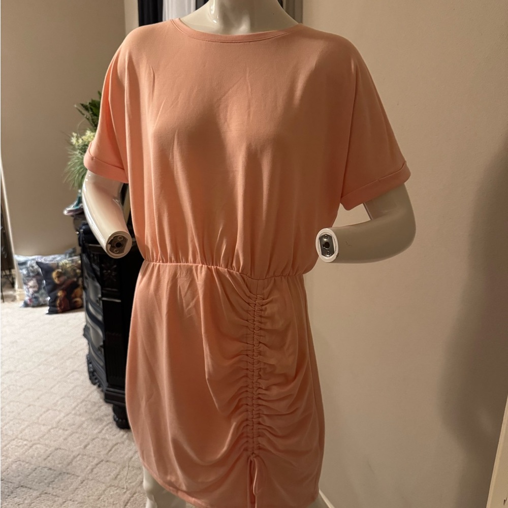 Express Light Peach Dress- Medium